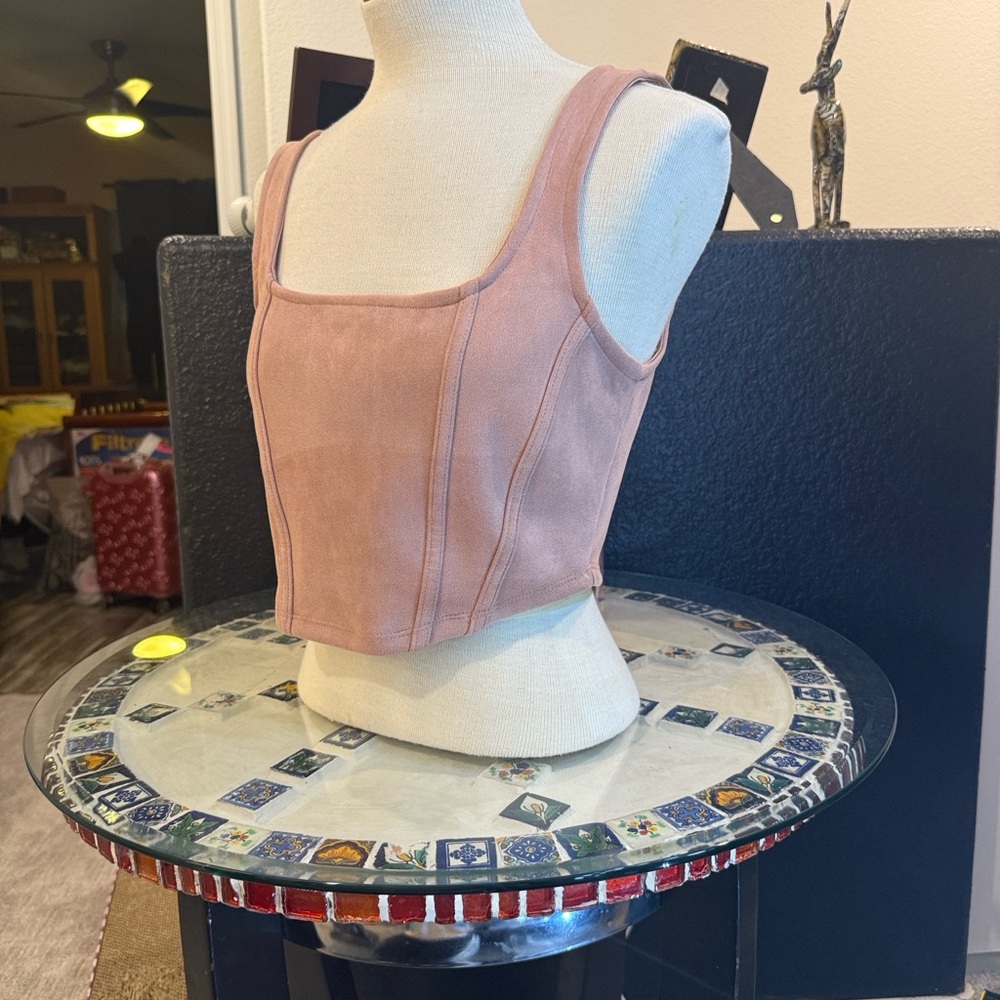 Fashion Nova Blush Crop Top